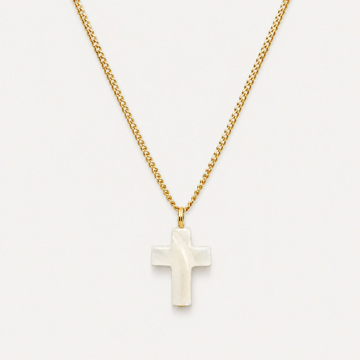 Collar con Cruz de Nácar