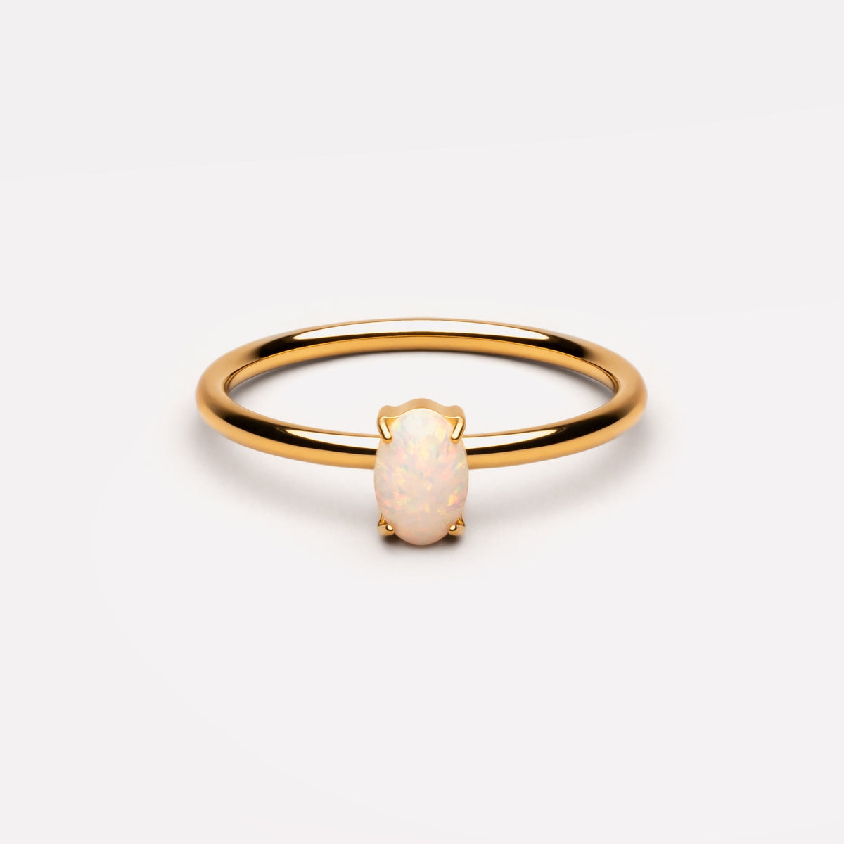 Oval Opal Ring