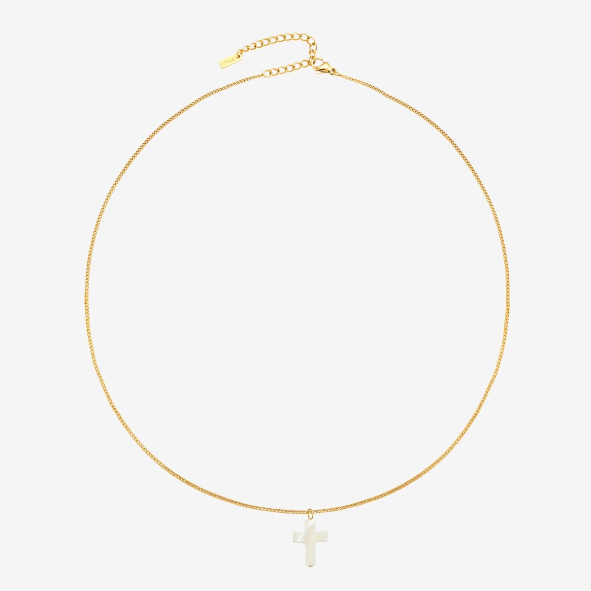 Collar con Cruz de Nácar