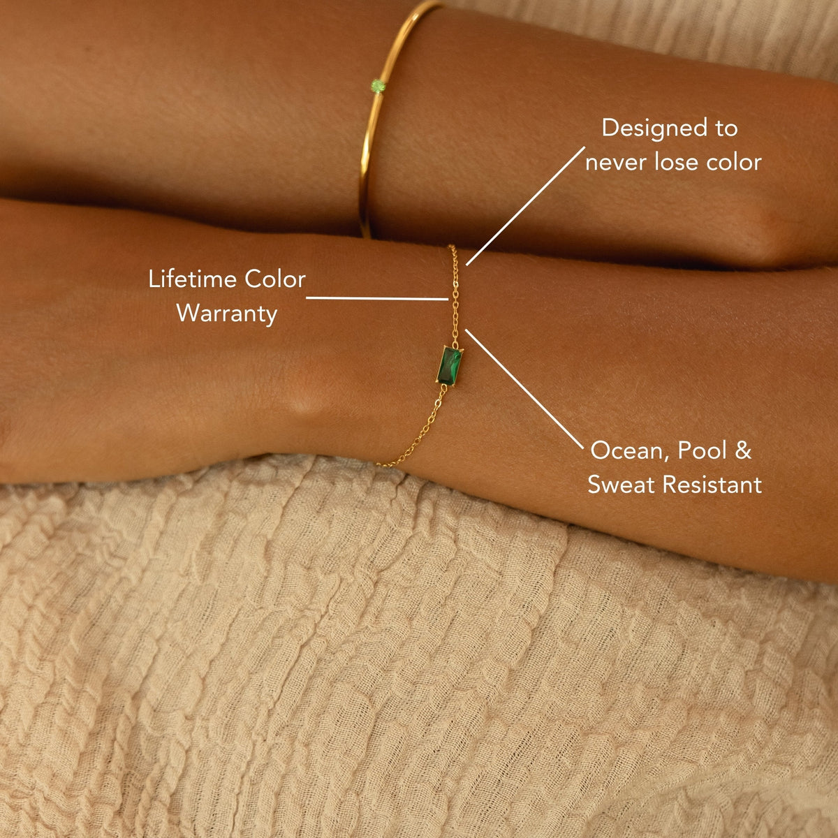 Emerald Bracelet