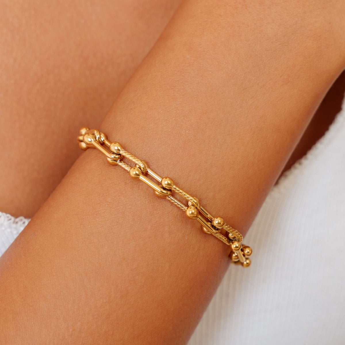 Pulsera eslabones isleños